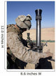 81mm Mortarman Adjusts Mortar Wall Decal