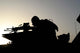 Silhouette Squad Automatic Weapon Wall Decal
