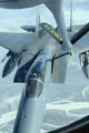 F-15 Eagle Receives Fuel Wall Decal