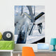 F-15 Eagle Refuels behind Wall Decal