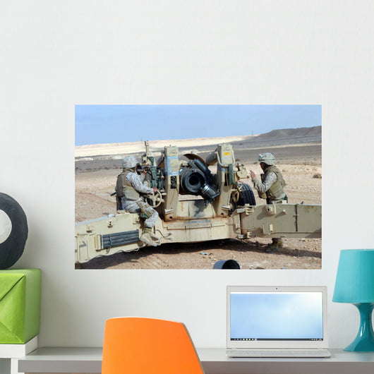 Us Marines Prepare to Wall Decal Design 1