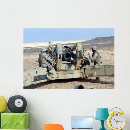 Us Marines Prepare to Wall Decal Design 1