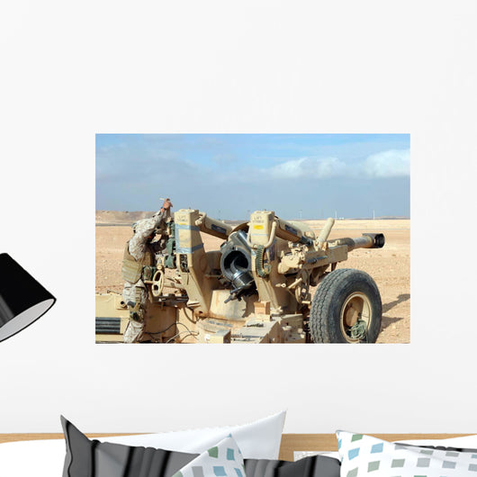 Us Marines Prepare to Wall Decal Design 2