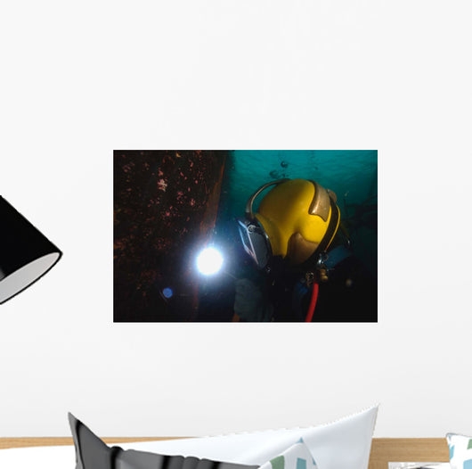 Us Navy Diver Welds Wall Decal Design 3