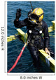 Us Navy Diver Signals Wall Decal Design 1