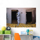 Iraqi Army Soldier Checks Wall Decal
