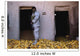 Iraqi Army Soldier Checks Wall Decal