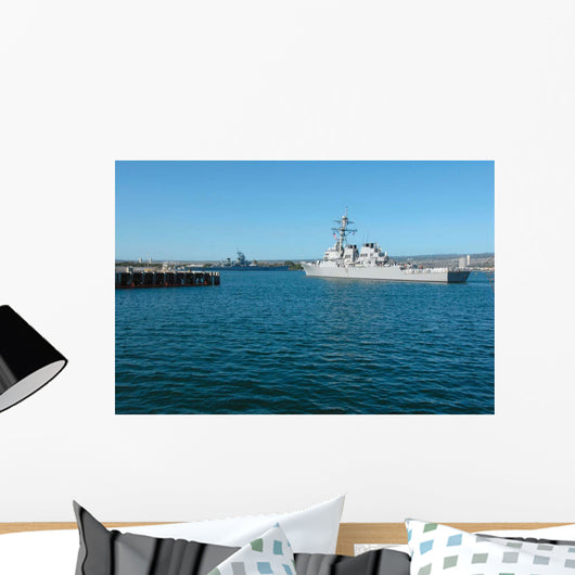 Uss Russell Passes Battleship Wall Decal