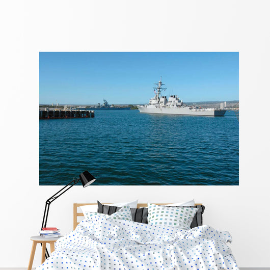 Uss Russell Passes Battleship Wall Decal