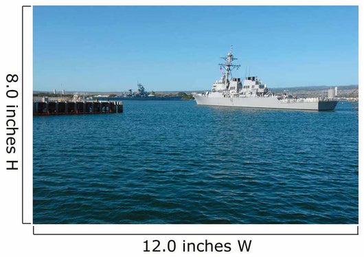 Uss Russell Passes Battleship Wall Decal