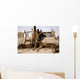 Military Working Dog Sits Wall Decal