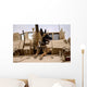 Military Working Dog Sits Wall Decal