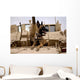 Military Working Dog Sits Wall Decal