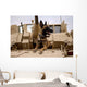 Military Working Dog Sits Wall Decal