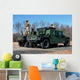Soldier Prepares to Demonstrate Wall Decal