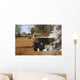 Humvee Burns after Simulated Wall Decal