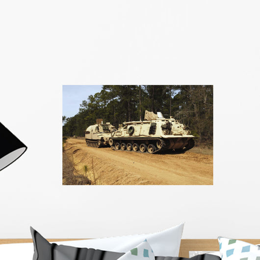M-88 Recovery Vehicle Begins Wall Decal