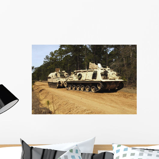 M-88 Recovery Vehicle Begins Wall Decal