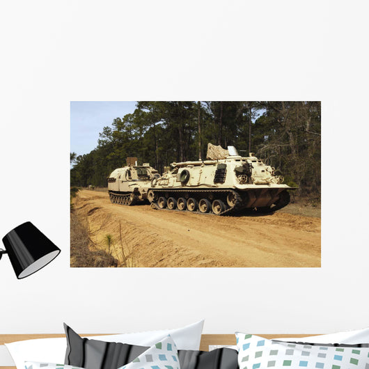 M-88 Recovery Vehicle Begins Wall Decal