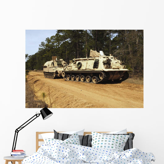 M-88 Recovery Vehicle Begins Wall Decal