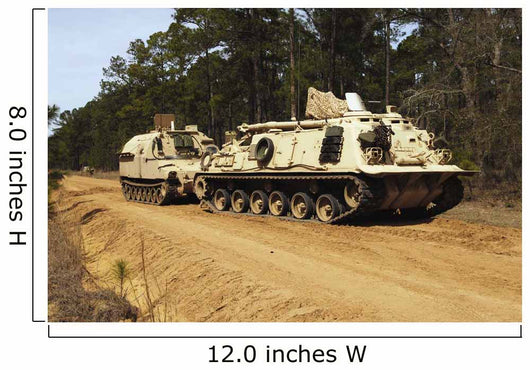M-88 Recovery Vehicle Begins Wall Decal
