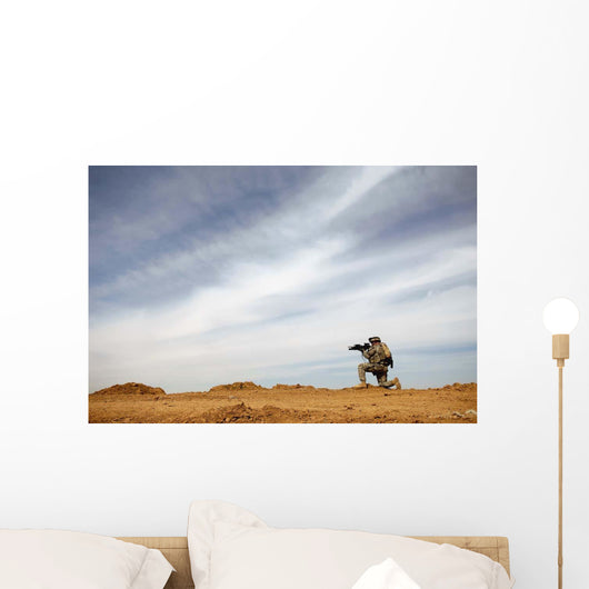 Us Army Sergeant Provides Wall Decal