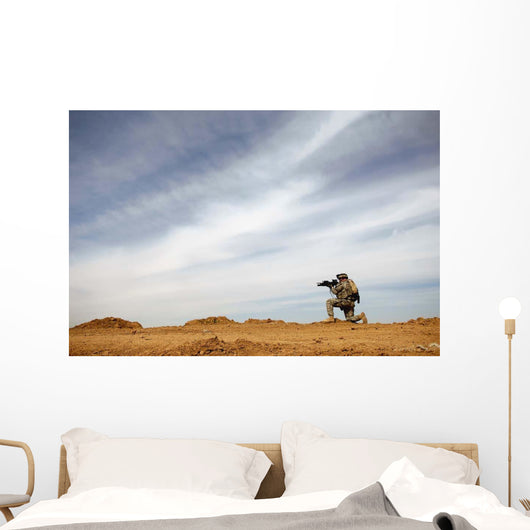 Us Army Sergeant Provides Wall Decal