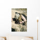 Us Marine Jumps down Wall Decal
