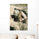 Us Marine Jumps down Wall Decal
