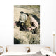 Us Marine Jumps down Wall Decal