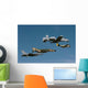 P-51 Mustang F-4 Phantom Wall Decal
