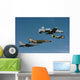 P-51 Mustang F-4 Phantom Wall Decal