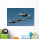 P-51 Mustang F-4 Phantom Wall Decal