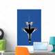 F-16 Falcon Dives Straight Wall Decal