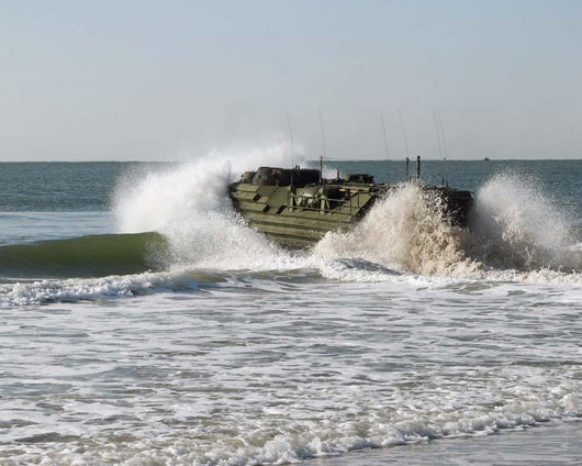 N Amphibious Assault Vehicle Wall Decal