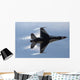 F-16 Fighting Falcon Pulls Wall Decal