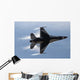 F-16 Fighting Falcon Pulls Wall Decal