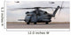 Two Ch-53e Super Stallion Wall Decal