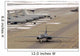 B-1b Lancer Arrives Eielson Wall Decal