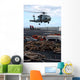 Hh-60h Seahawk Helicopter Prepares Wall Decal
