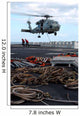 Hh-60h Seahawk Helicopter Prepares Wall Decal