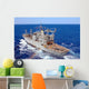 Helicopter Clears Flight Deck Wall Decal