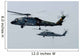 Sh-60f and Hh-60h Seahawk Wall Decal