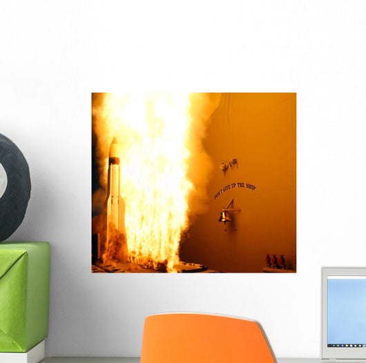 Standard Missile 3 Leaves Wall Decal