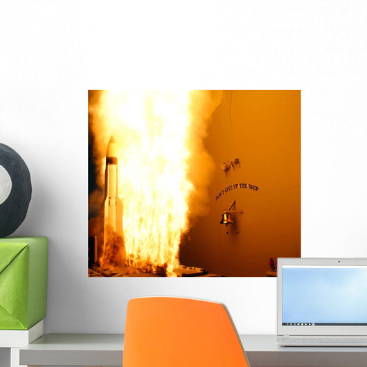 Standard Missile 3 Leaves Wall Decal