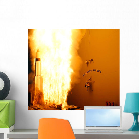 Standard Missile 3 Leaves Wall Decal