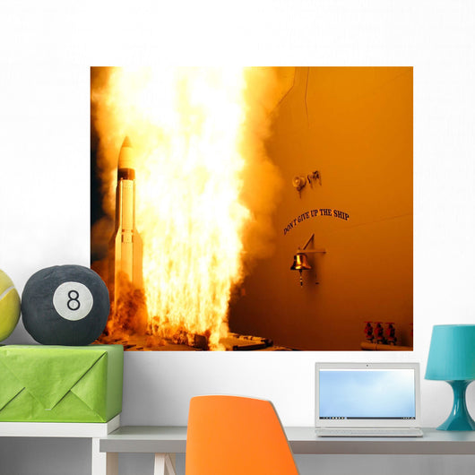 Standard Missile 3 Leaves Wall Decal