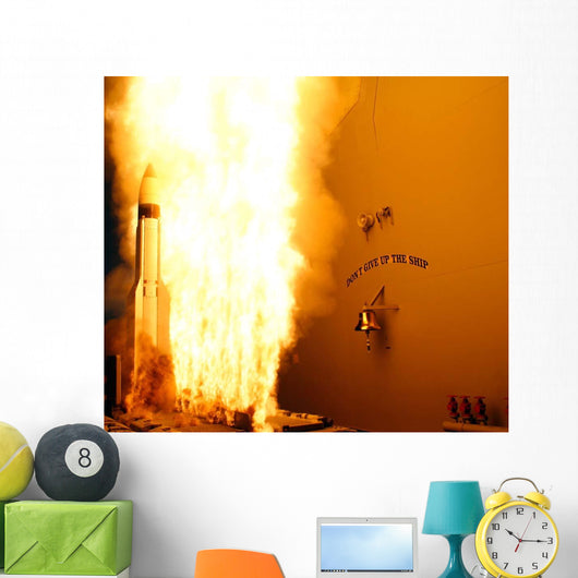 Standard Missile 3 Leaves Wall Decal
