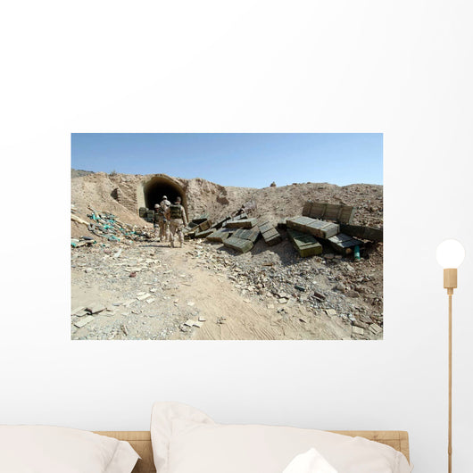 Us Army Soldiers Inspect Wall Decal