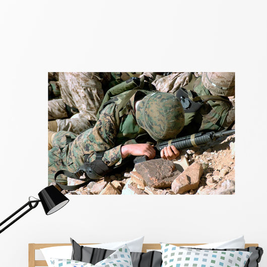Us Marine Corps Private Wall Decal